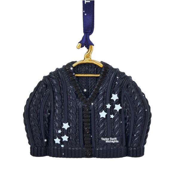 BUNDLE Taylor Swift 2 Cardigan Christmas Ornament Lover and Midnights IN HAND!!! - Picture 3 of 6